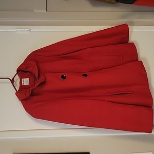 Old Navy red peacoat size XXL